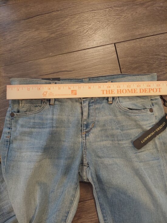 Citizens of Humanity Ava Low-Rise Straight Leg Jeans Size 28 - Picture 14 of 14